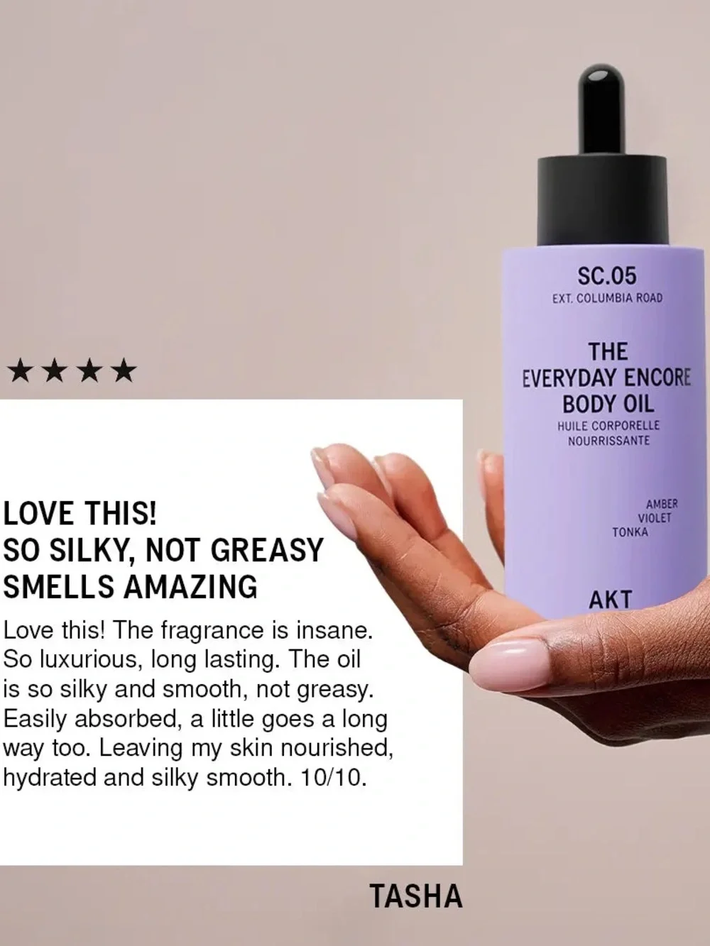 The Everyday Encore Body Oil — Columbia road